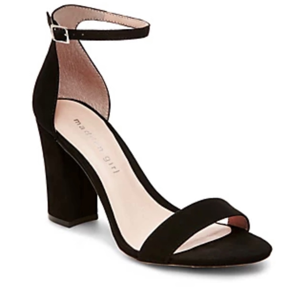 NTW Madden Girl Bella Block Sandal in Black